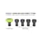 Flexzilla Quick-Connect Fittings 5Pc Plug Kit HFZGAK13 - alternate 2